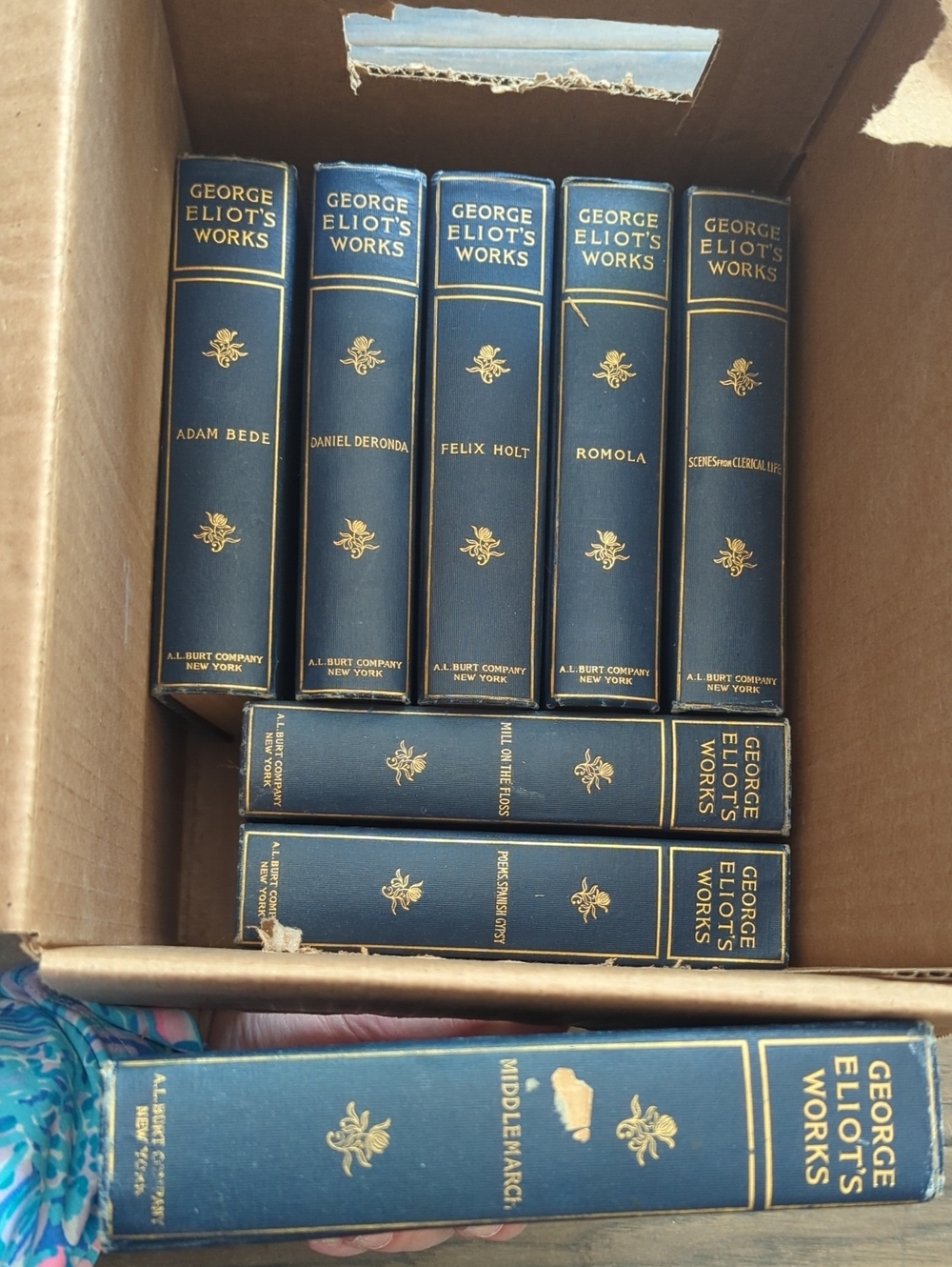 George Eliot, 8 Volumes